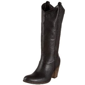 cheap black womens cowboy boots